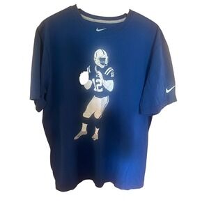 Nike Indianapolis Colts Andrew Luck #12‎ Football Graphic T-Shirt Size